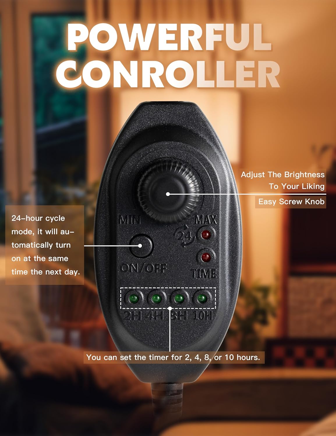 Candle Warmer Lamp with Timer Dimmable - Image 4