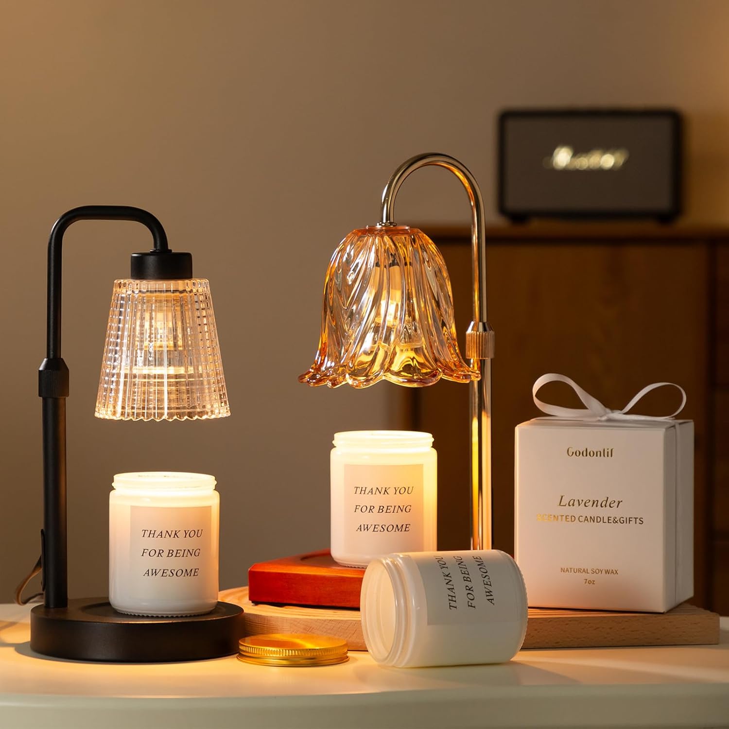 Candle Warmer Lamp with Timer Dimmable - Image 2